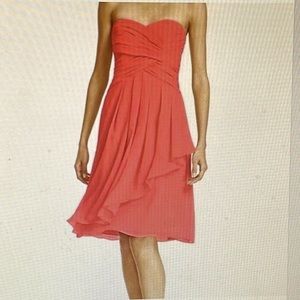 David’s Bridal stunning strapless dress 8